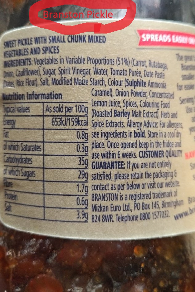 Branston Pickle